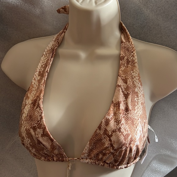 $45 - Vitamin A Swim 'MILANA' triangle halter top - Picture 9 of 11